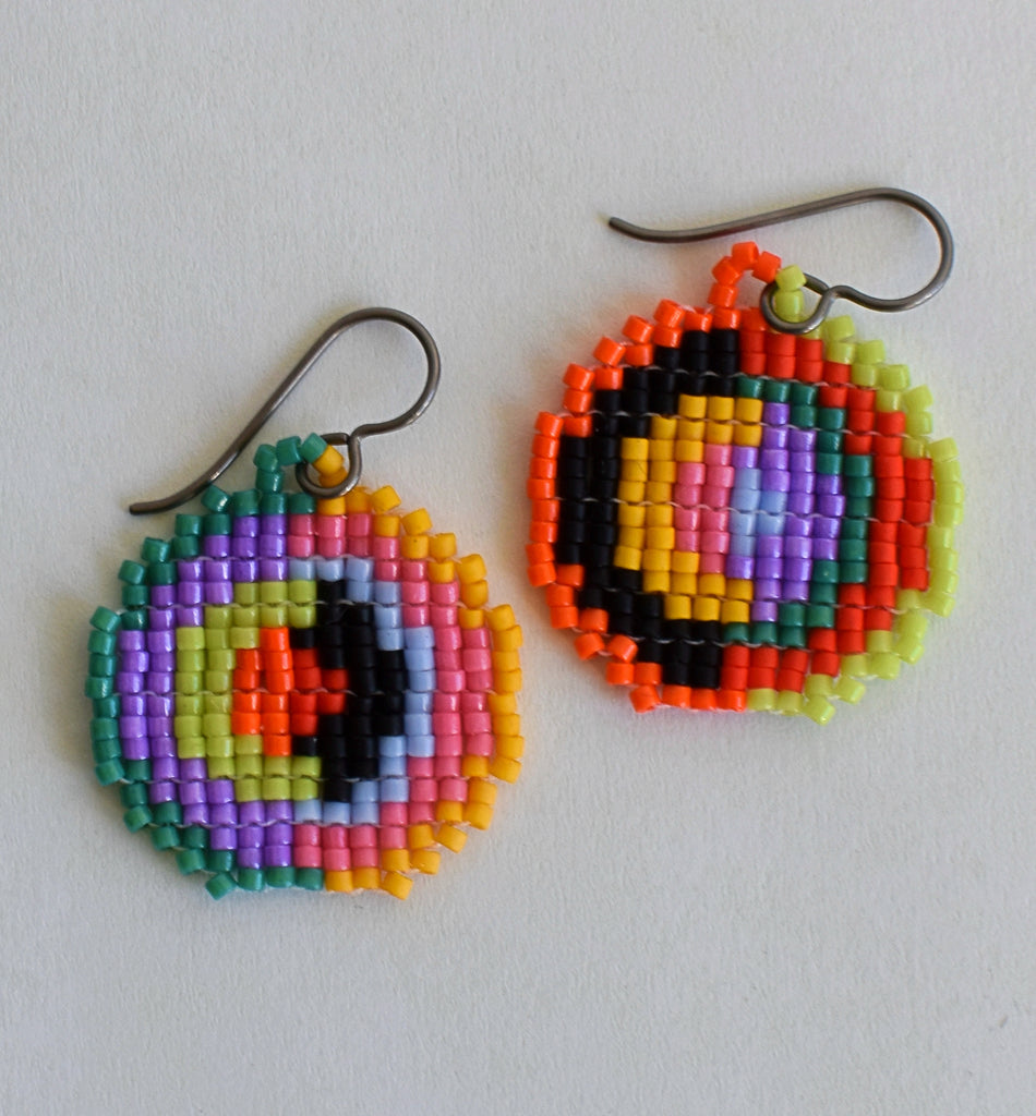 hilma earrings - bright