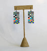 mini Memphis earrings - beach