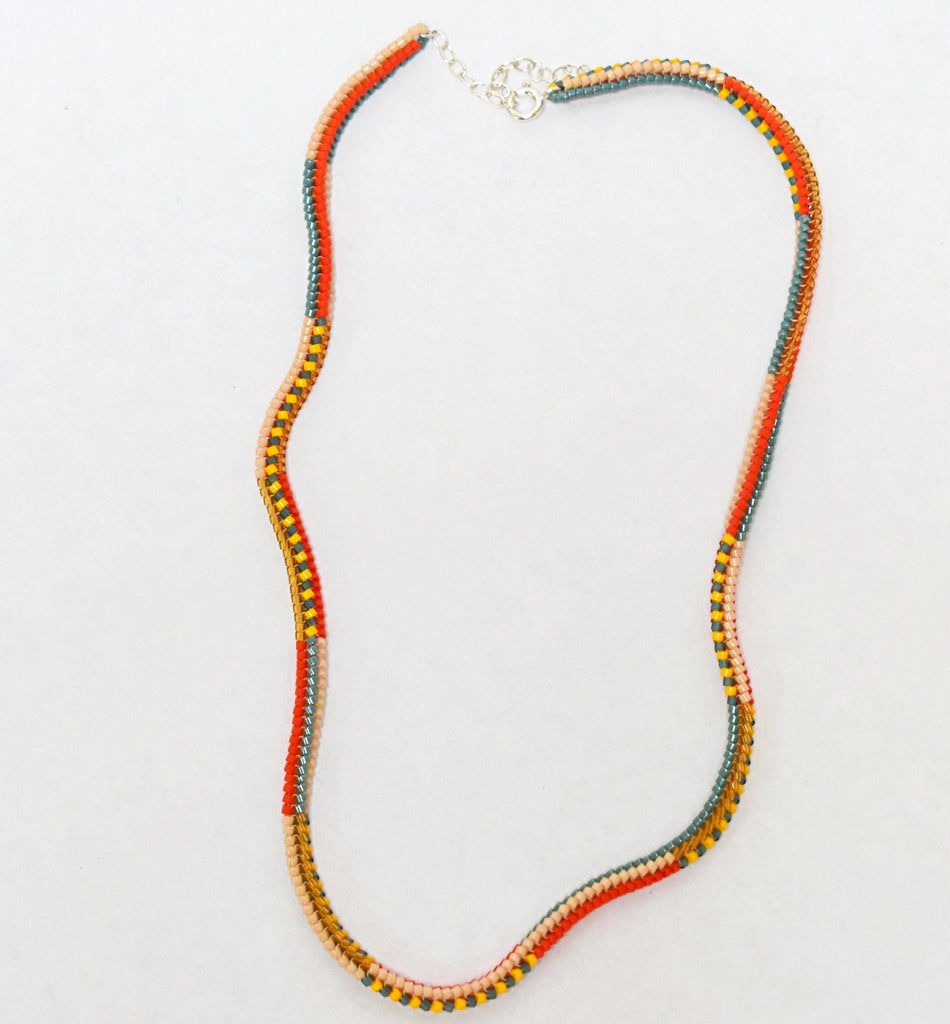 narrow stripes necklace - superbloom*
