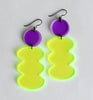 Acrylic Blob Earrings - all colors