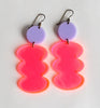 Acrylic Blob Earrings - all colors