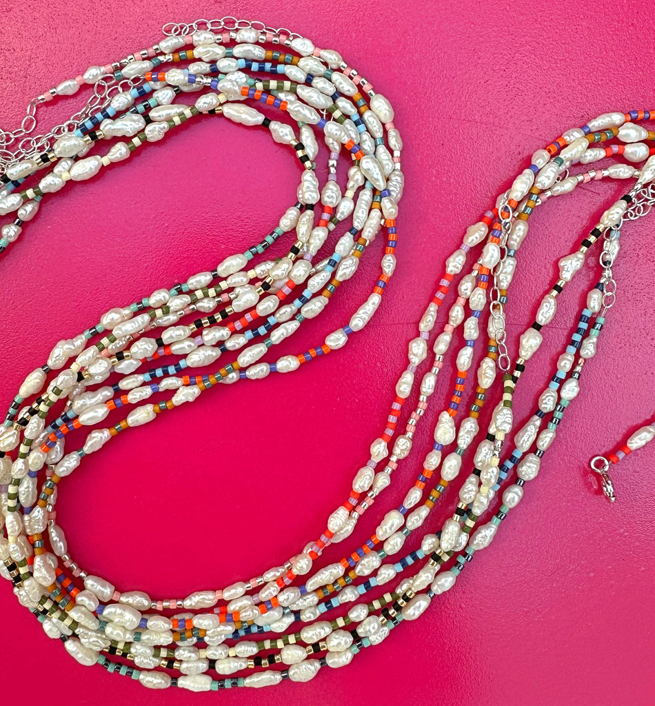 pearls for asheville necklace - all colors