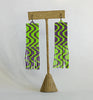 wiggles fringe earrings - purple