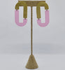 Anza Earrings - Pink Transparent *