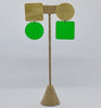 Sausalito Earrings - Green Transparent *