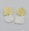 Sausalito Earrings - White Pearl *