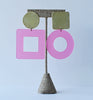 City Earrings - Bright Pink Frost *