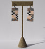 mini Memphis earrings - neutrals