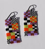 mini Memphis earrings - summertime