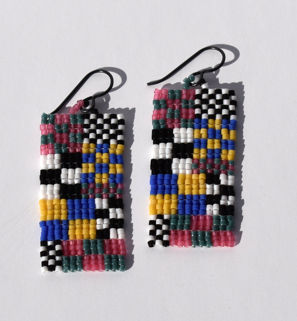 mini Memphis earrings - cooler