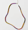 narrow stripes necklace - brights*