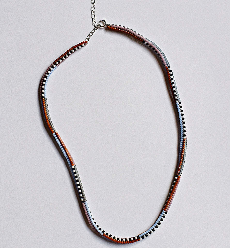 narrow stripes necklace - parkside*