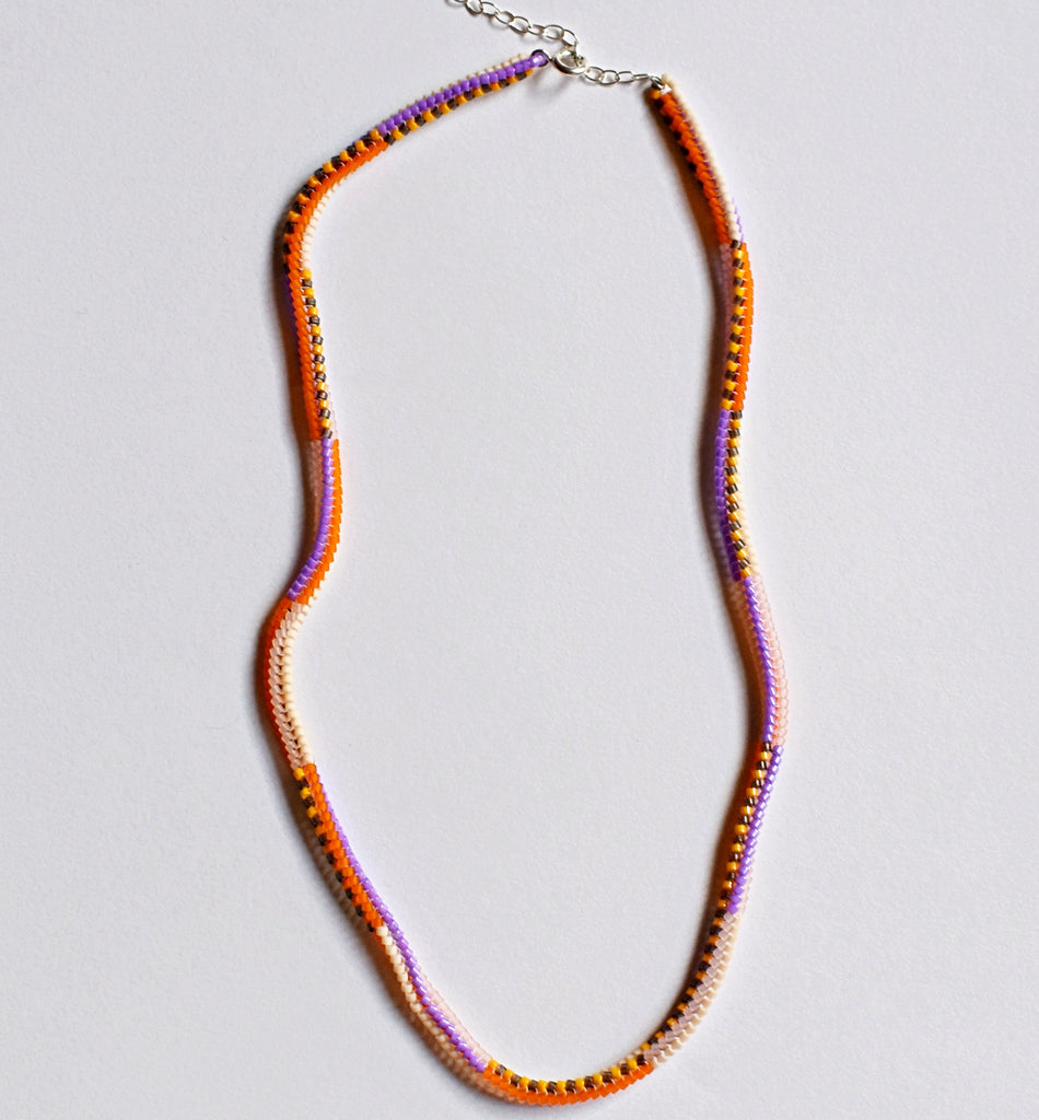 narrow stripes necklace - surf*