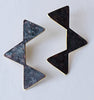 spark earrings - black