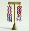 wiggles fringe earrings - red *