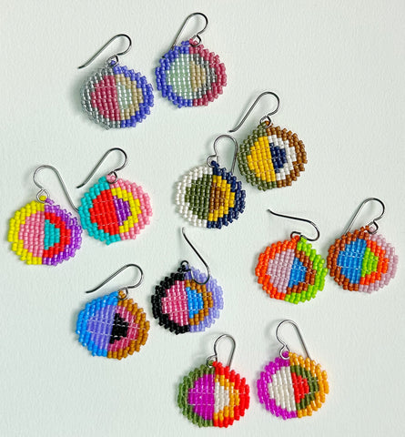 Color maze Earrings - all colors