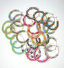 broken stripe hoops (all colors)