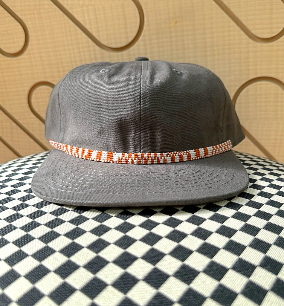charcoal hat - check