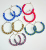 checker pattern hoops (all colors)