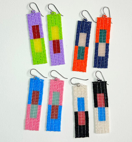 Blocks Earrings - all colors