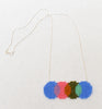 color connect necklace - blue