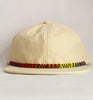 eggshell hat - warm ombre checks