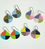 Fractions Circle Earrings - all colors