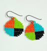 Fractions Circle Earrings - all colors