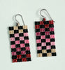 Gradient Check Earrings - all colors