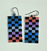 Gradient Check Earrings - all colors