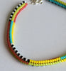 narrow stripes rope bracelet - western