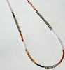 mixed texture necklace - all colors