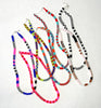 bigger bead mix pattern necklace - all colors