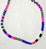 bigger bead mix pattern necklace - all colors