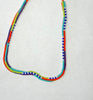 bigger bead mix stripe necklace - all colors