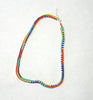 bigger bead mix stripe necklace - all colors