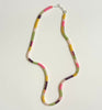 narrow colorblock 18" necklaces