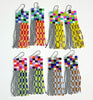 Patchwork Fringe Earrings - all colors