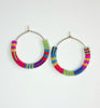 patchwork pattern hoops (all colors)