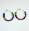 patchwork pattern hoops (all colors)