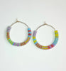 patchwork pattern hoops (all colors)