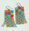 Quilt Fringe Earrings - all colors