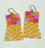 Quilt Fringe Earrings - all colors