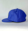 royal blue flat brim hat - weave patch