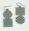 Stripe Check Sausalito Earrings - all colors