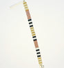 variegated stripe flat bracelet (all colors)