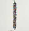wide bracelets - squares and plaids