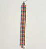 wide bracelets - squares and plaids