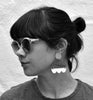 Marshall Earrings - Neon Pink and Yellow