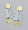 Nopa Earrings - White Transparent